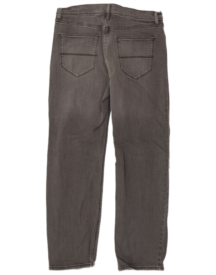 Marks & Spencer Vaqueros rectos para hombre W32 L29 Algodón gris
