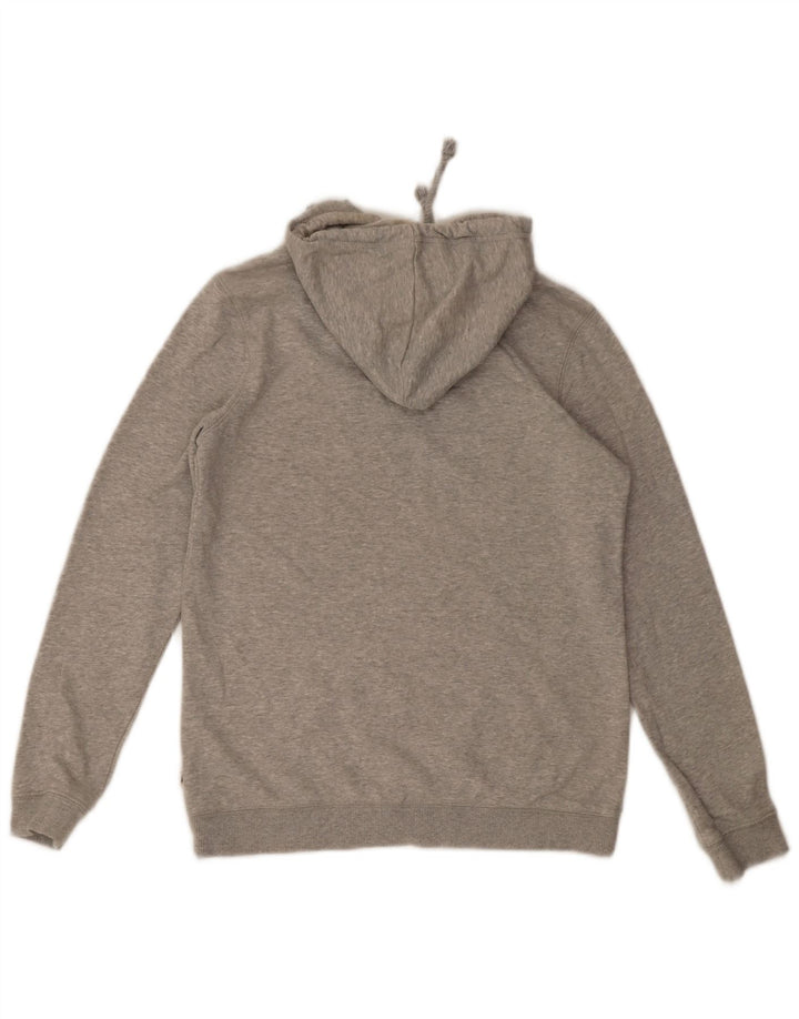 Roxy Sudadera con capucha gráfica para mujer UK 10 Small Grey Cotton