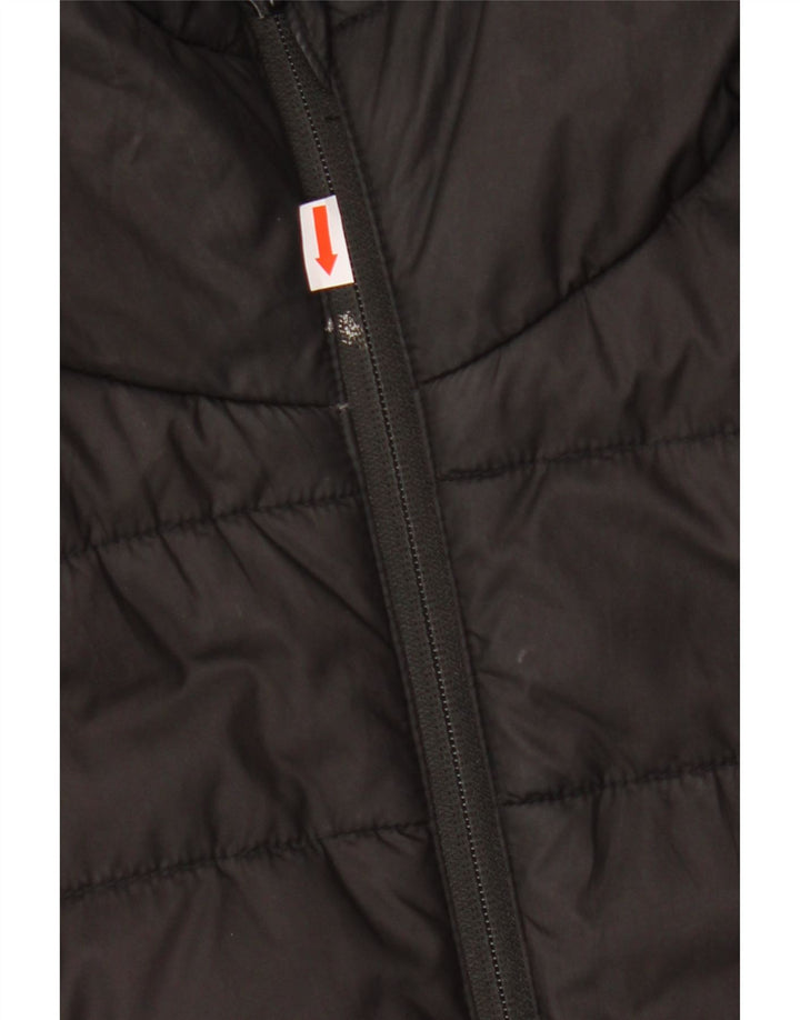 Puma Chaqueta acolchada con capucha para hombre UK 40 Large Poliéster negro