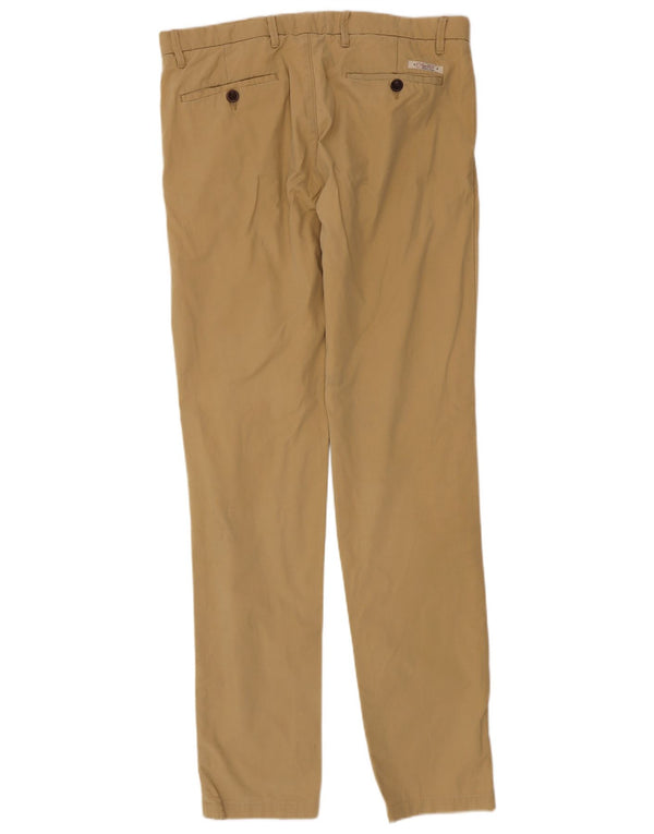 Tommy Hilfiger Pantalones chinos ajustados para hombre W33 L36 Algodón beige