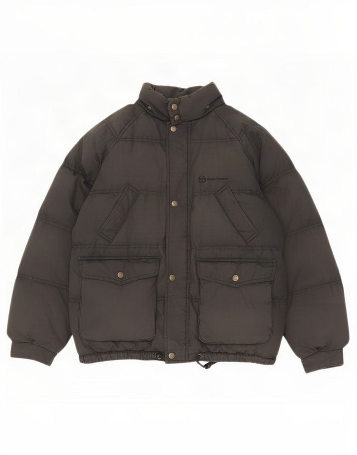 Sergio Tacchini Chaqueta Acolchada Hombre UK 38 Mediana Poliamida Negra