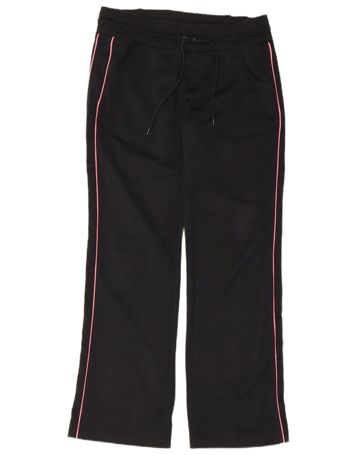 Nike Pantalones de chándal para mujer UK 44 Mediano Negro Poliéster