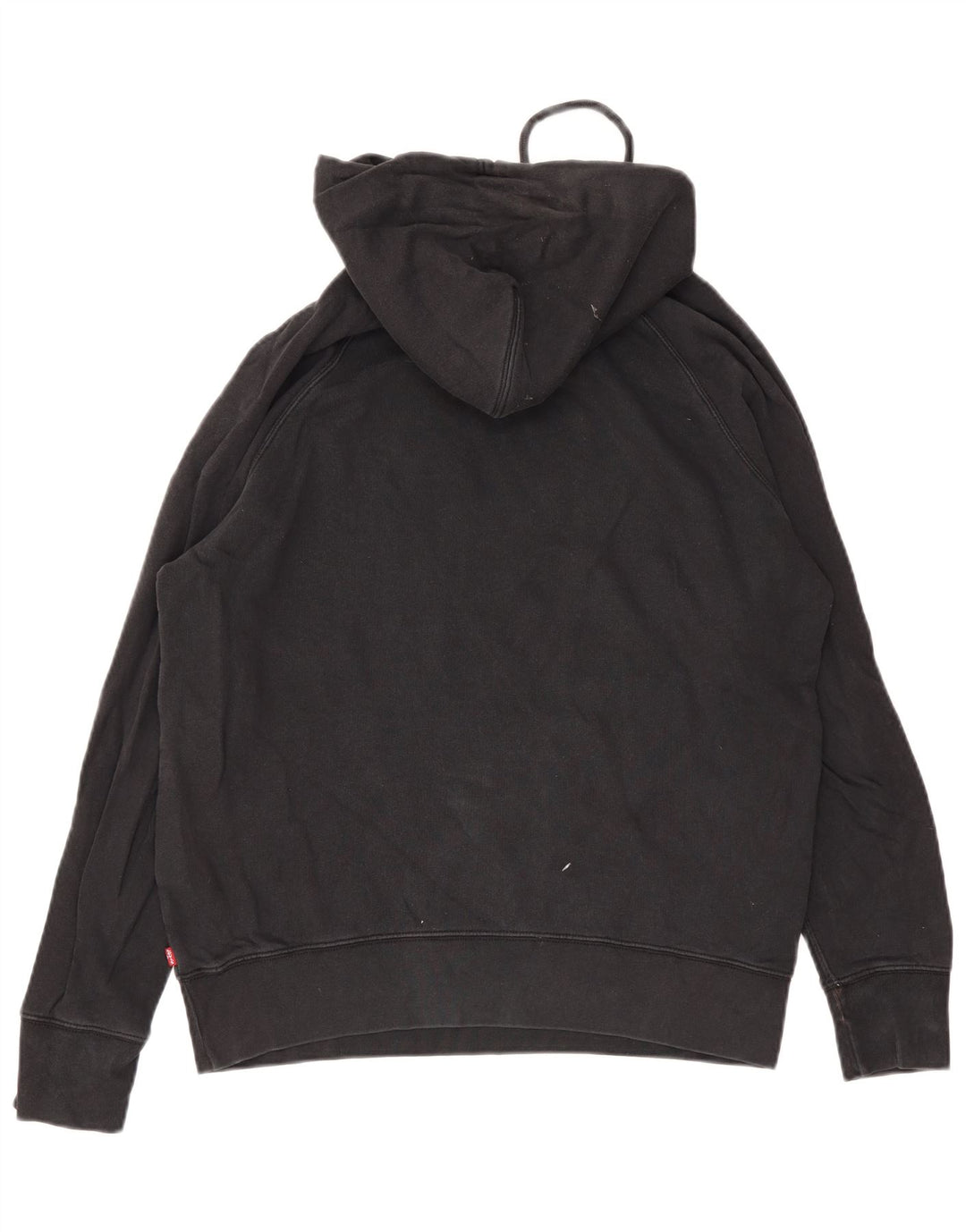 Levi's Hombre Sudadera Con Capucha Gráfica Jersey De Algodón Negro Mediano