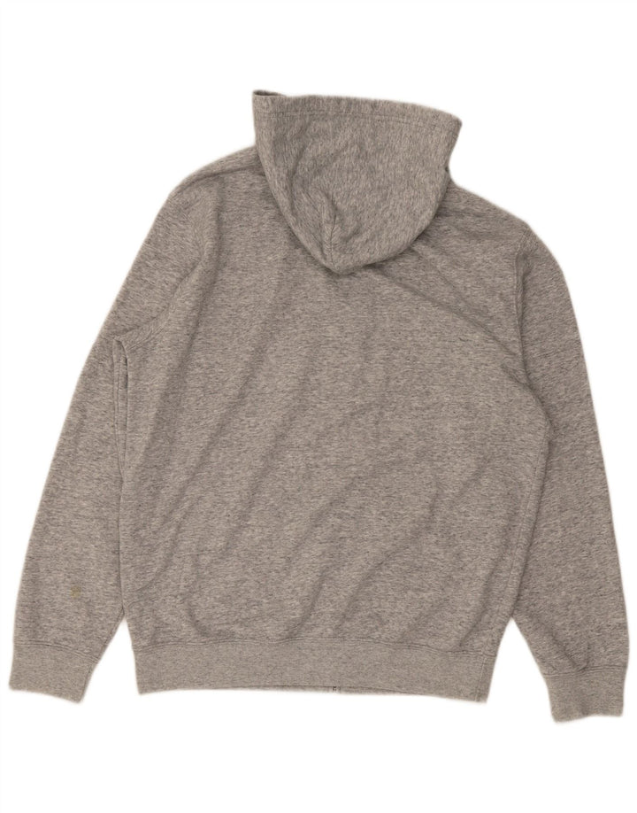Champion Sudadera Con Capucha Y Cremallera Para Hombre Grande Gris Moteado