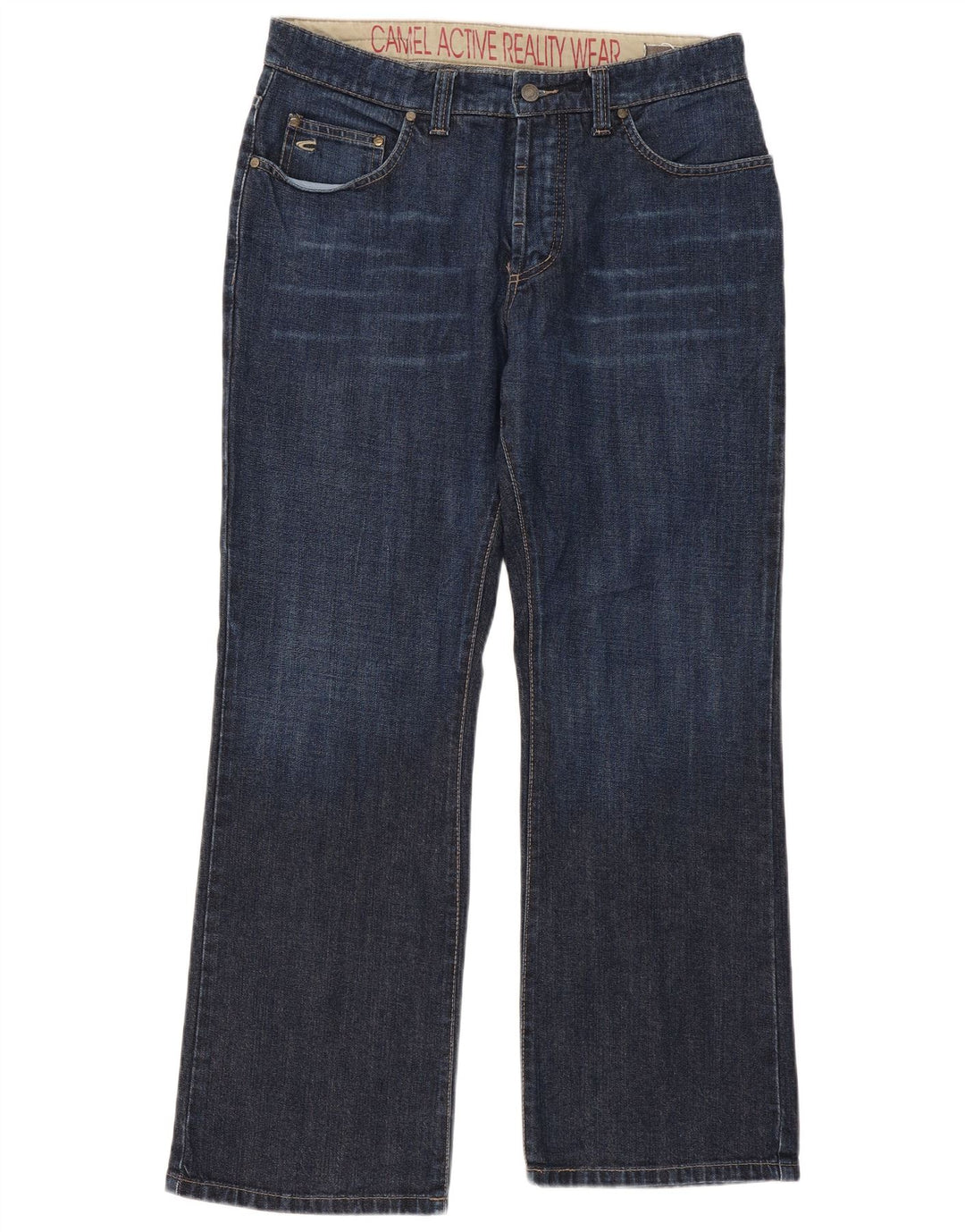CAMEL ACTIVE Vaqueros rectos para hombre W34 L30 Azul