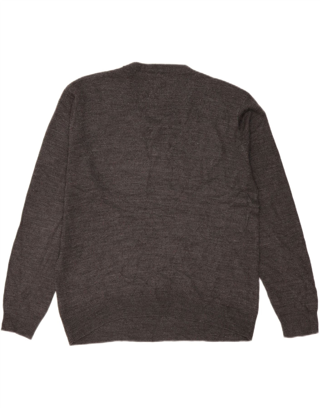 Pierre Cardin - Jersey con cuello en V para hombre, acrílico gris grande