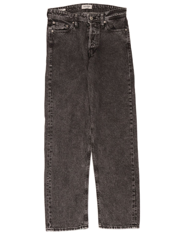 Jack & Jones Vaqueros rectos Eddie para hombre W29 L34 Algodón gris