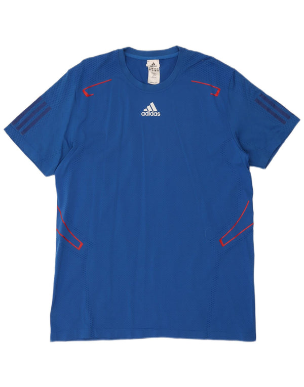 Adidas Hombre Climacool Camiseta Top XL Poliamida Azul