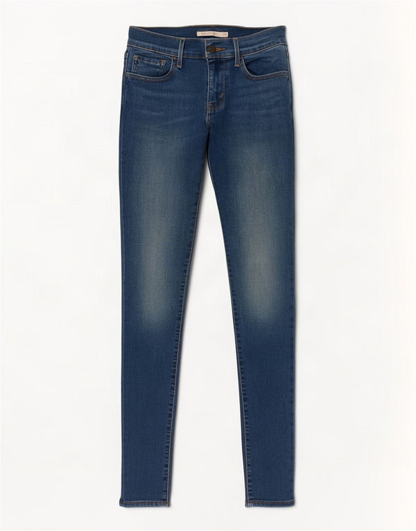 Vaqueros Levi's 710 Super Skinny para mujer W28 L32 Algodón azul
