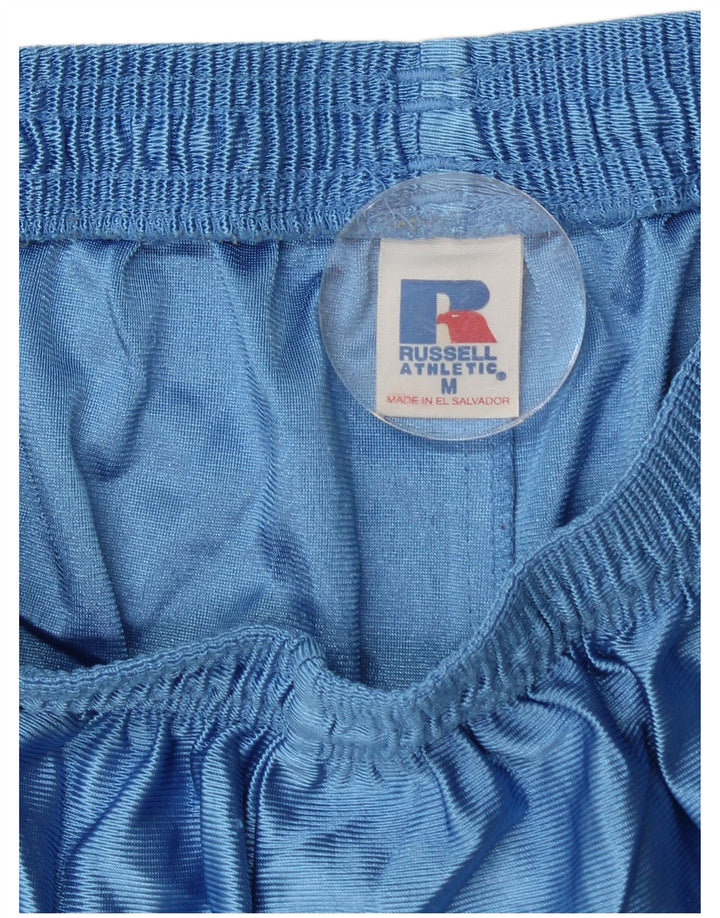 RUSSELL ATHLETIC Shorts deportivos para hombre Poliéster azul medio