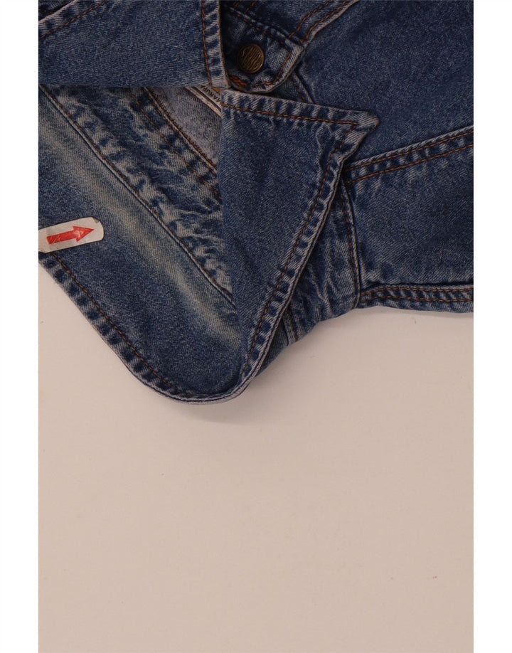 Perry's Camisa vaquera para hombre, talla grande, azul