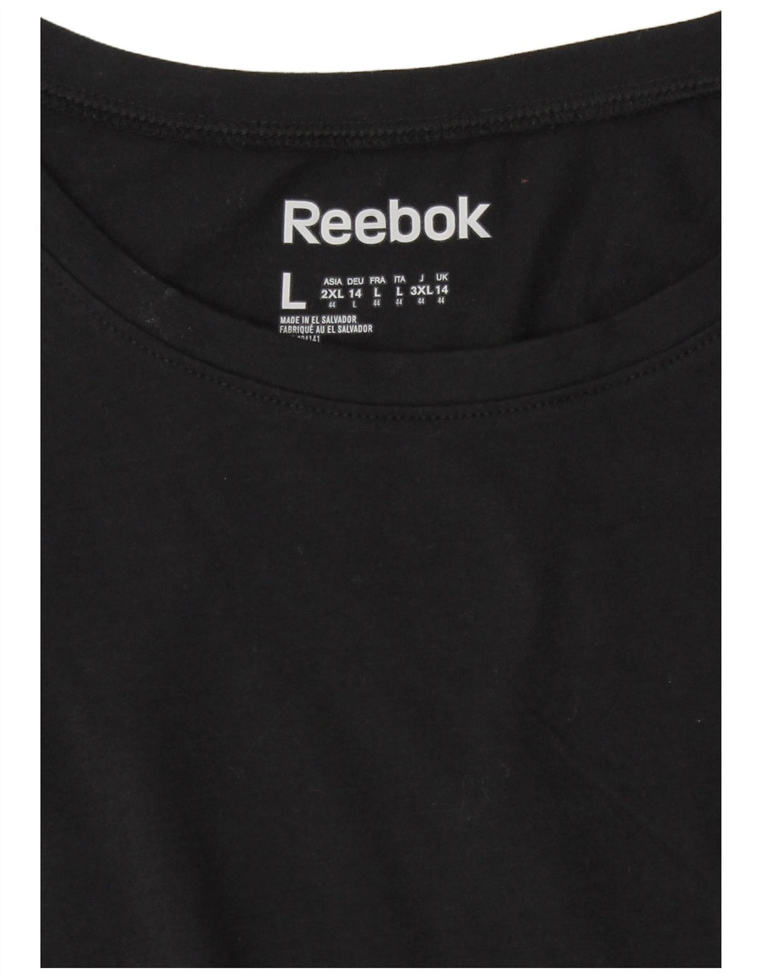 Reebok - Camiseta para mujer, talla 40, talla M, color negro