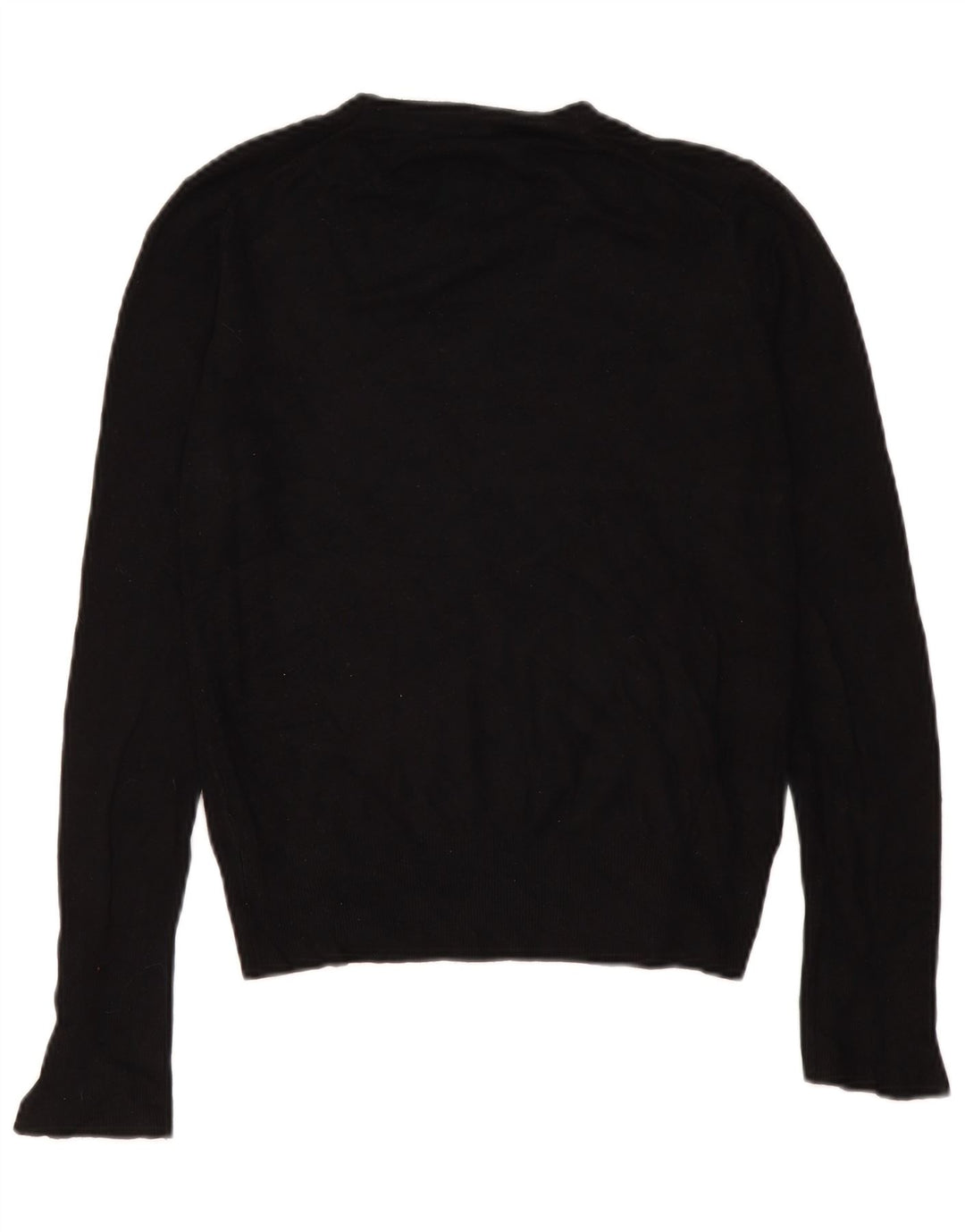 Zara - Jersey de cuello redondo para mujer, talla 40, talla M, color negro