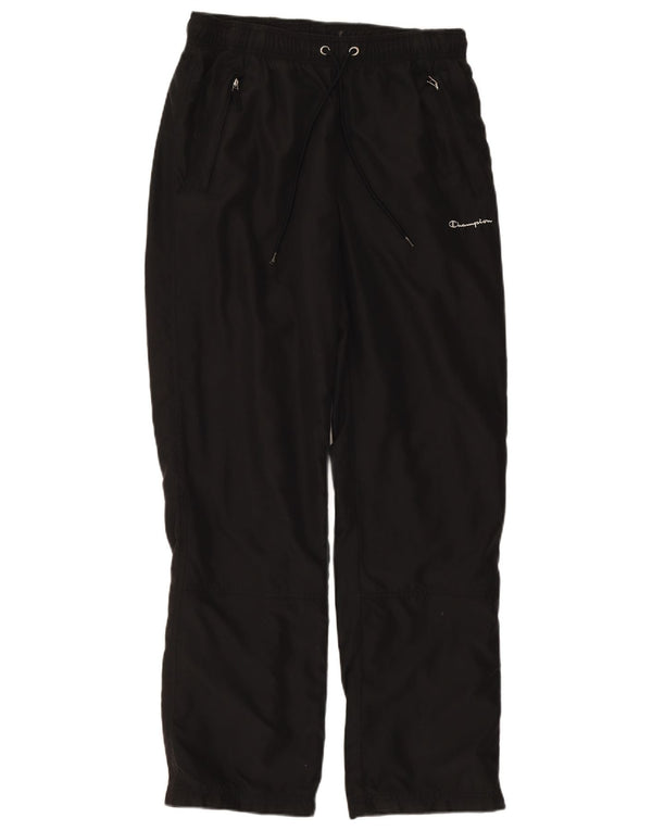 Champion Pantalones De Chándal Para Hombre Poliéster Negro Mediano