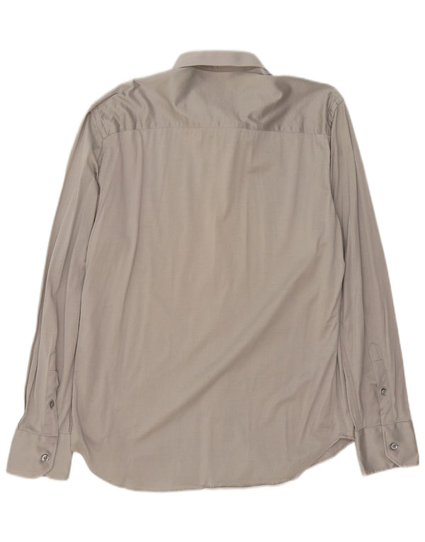 Camisa Emporio Armani Hombre Talla 43 17 XL Gris
