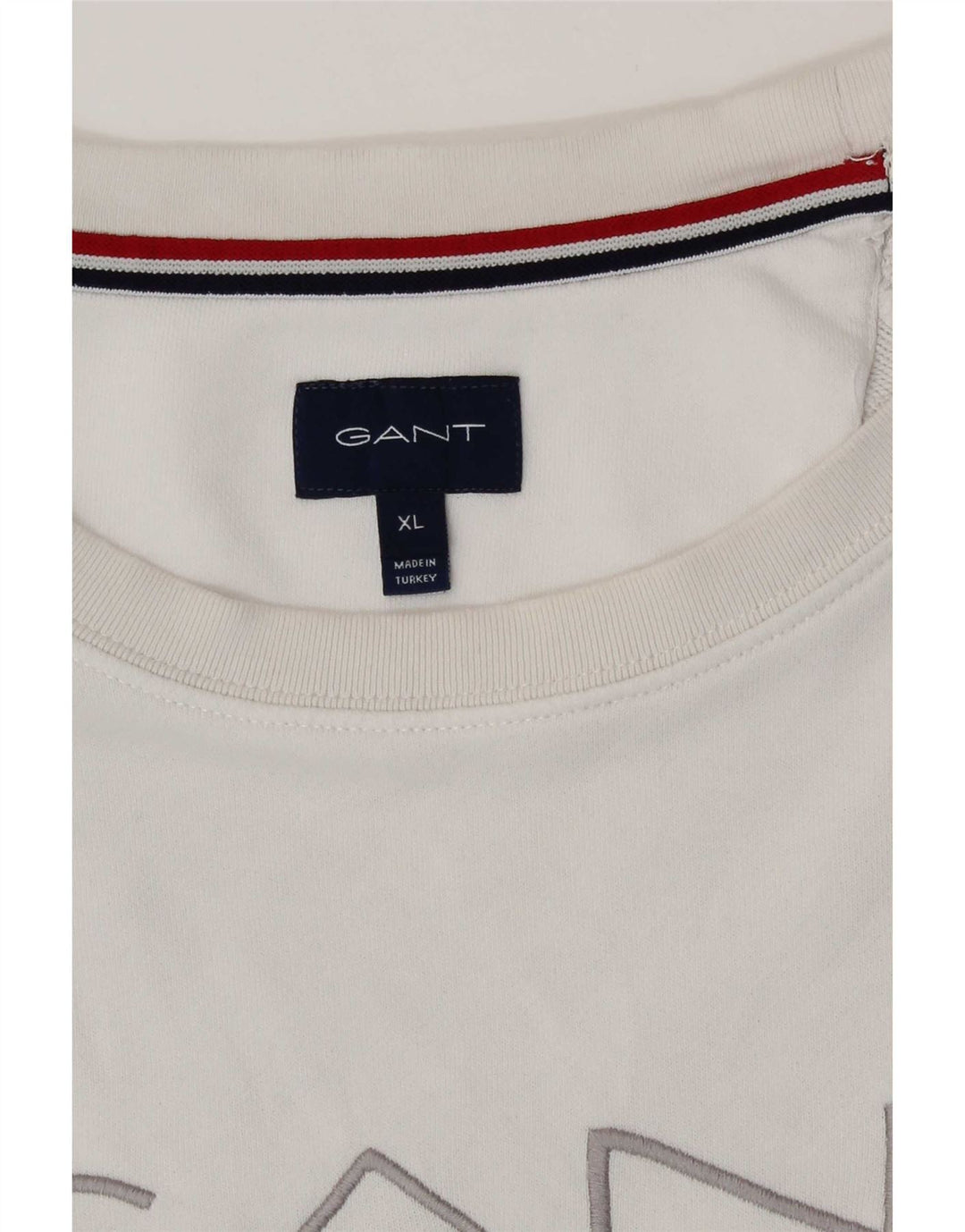 Gant Sudadera Gráfica Jumper XL Blanco Algodón |