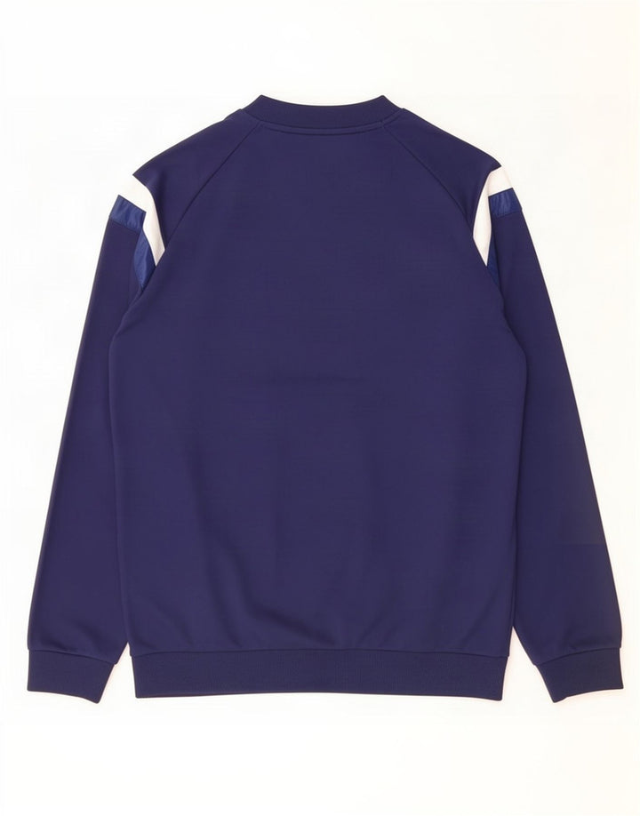 Adidas Hombre Top Manga Larga Pequeño Azul Marino Poliéster