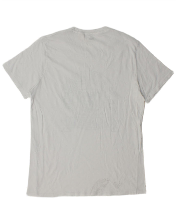 LEVI'S - Camiseta gráfica para hombre, talla grande, color blanco