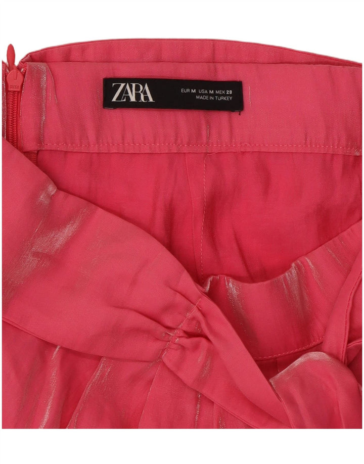 Zara Mujer Minifalda Mediana W28 Rosa