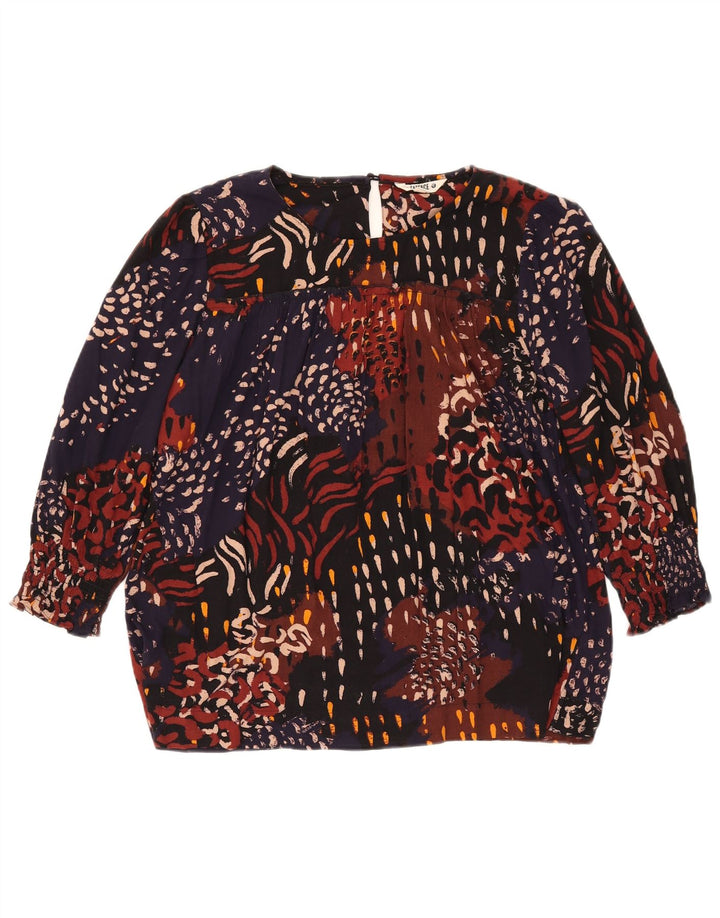 Blusa extragrande para mujer de Fat Face UK 10 Small Multicolor Spotted