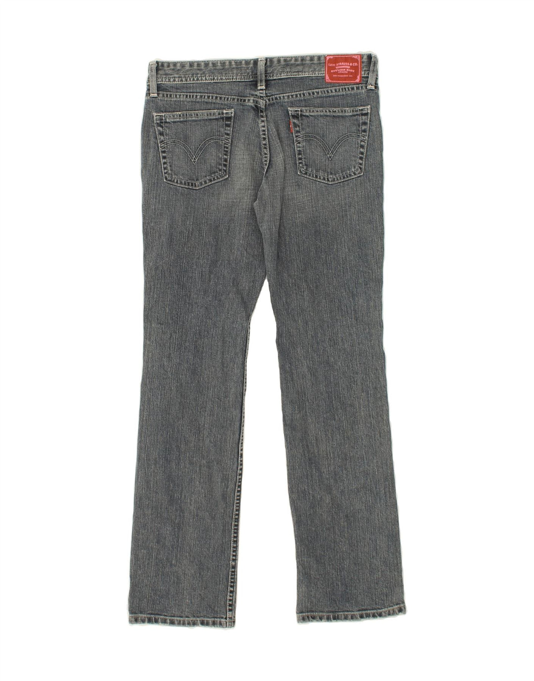 LEVI'S Womens Straight Jeans W31 W30 Blue Vintage Levi's and Second-Hand Levi's from Messina Hembry 