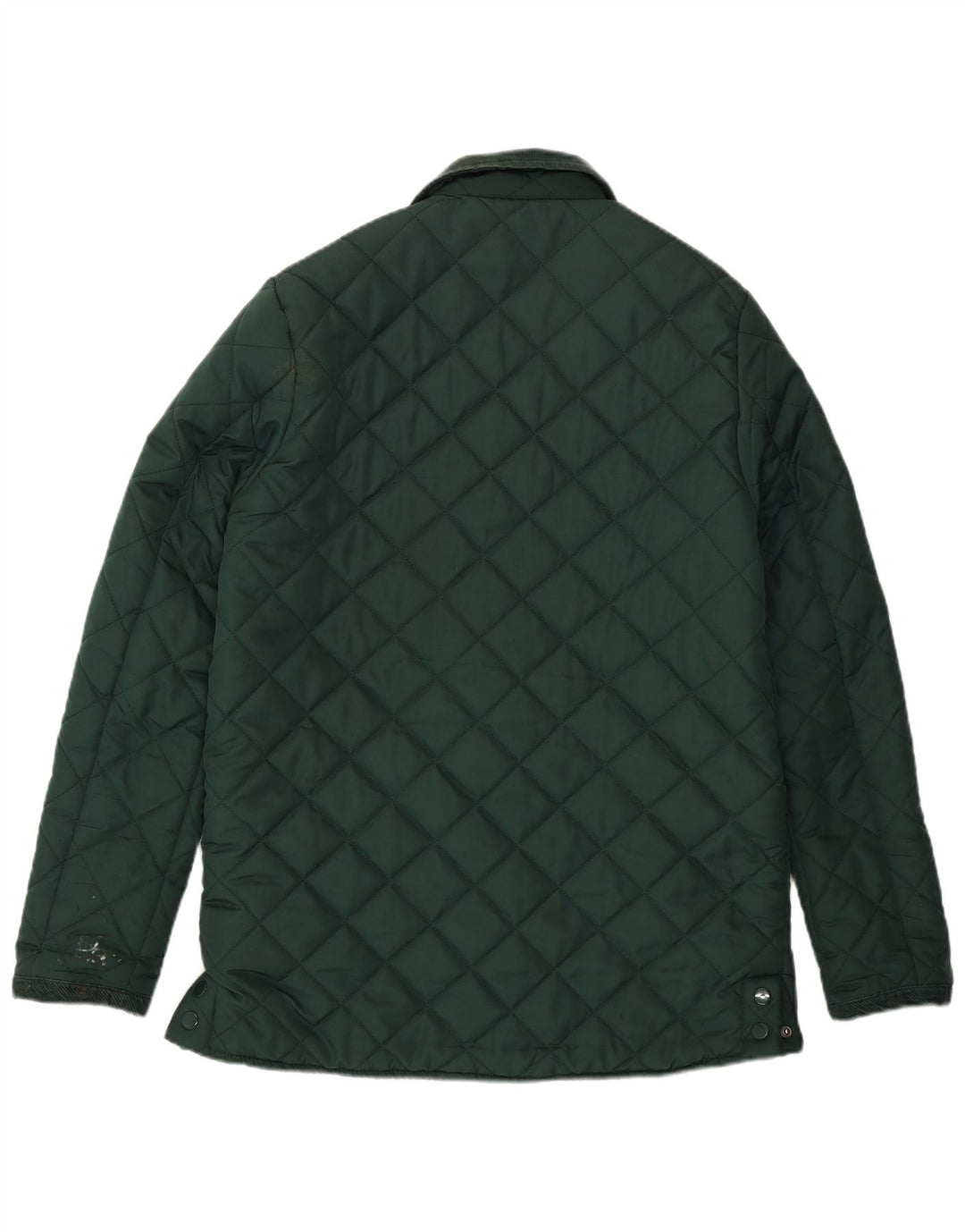 Pierre Cardin Chaqueta acolchada para hombre UK 38 Poliéster verde medio