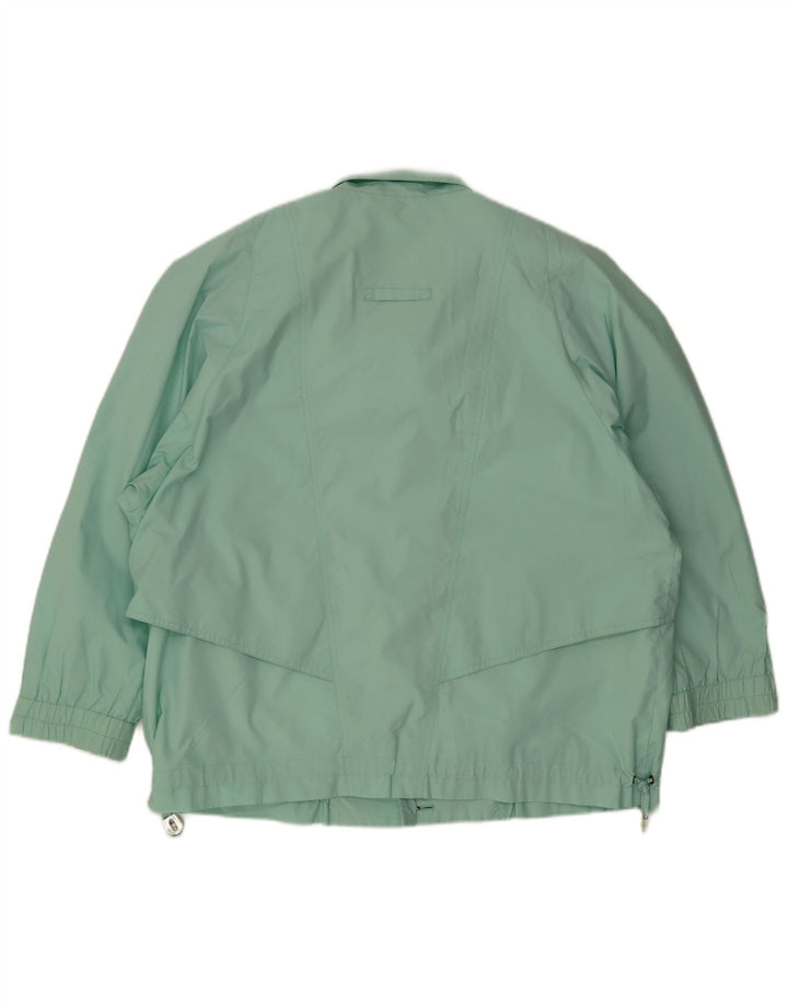 Chaqueta impermeable extragrande para mujer Valmeline IT 44 Verde medio