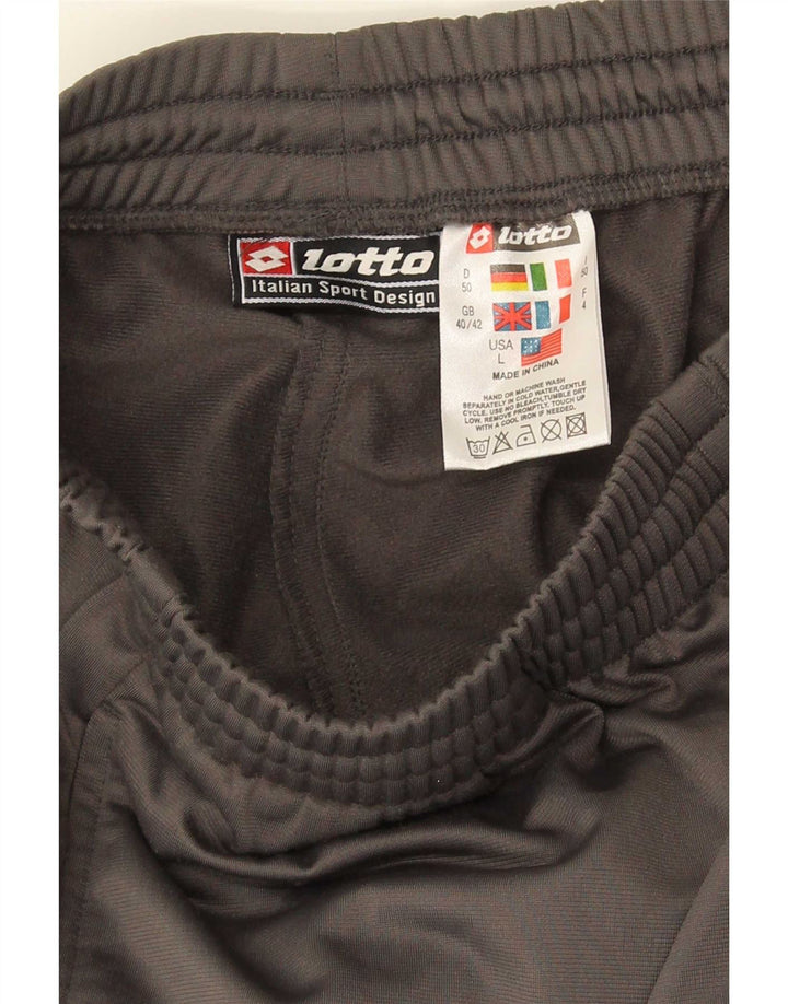 Lotto Pantalones de Chándal para Hombre UK 40/42 Large Gris Poliéster