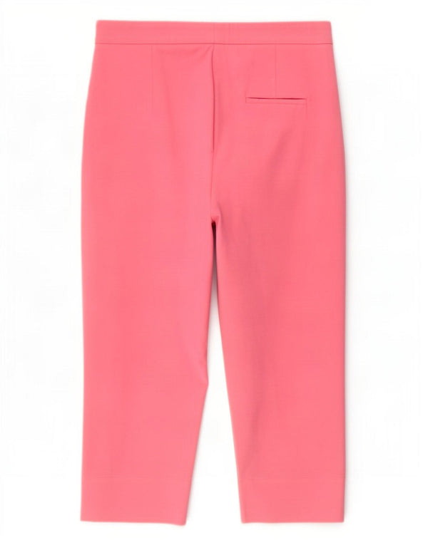 Marks & Spencer Pantalones cortos de cintura alta para mujer UK 46 Large W34 L23 Rosa