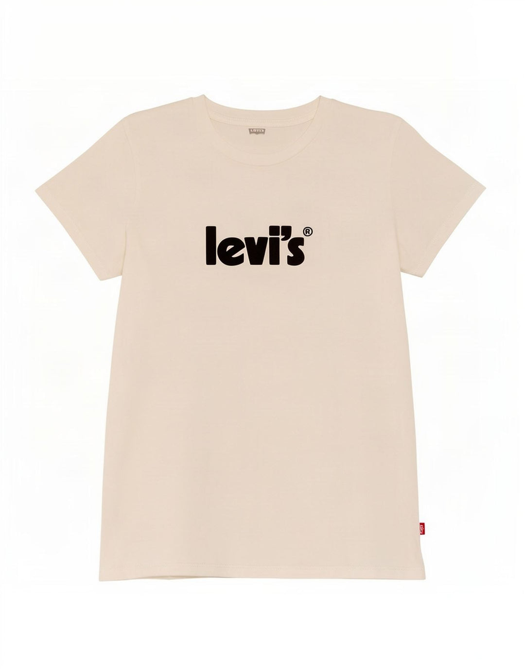 Levi's Camiseta gráfica para hombre Top Small White Cotton