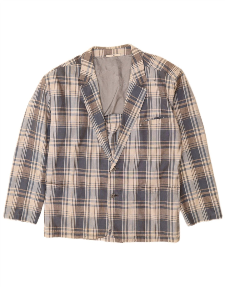 Valentino Chaqueta tipo blazer de 2 botones para hombre UK 40 Large Grey