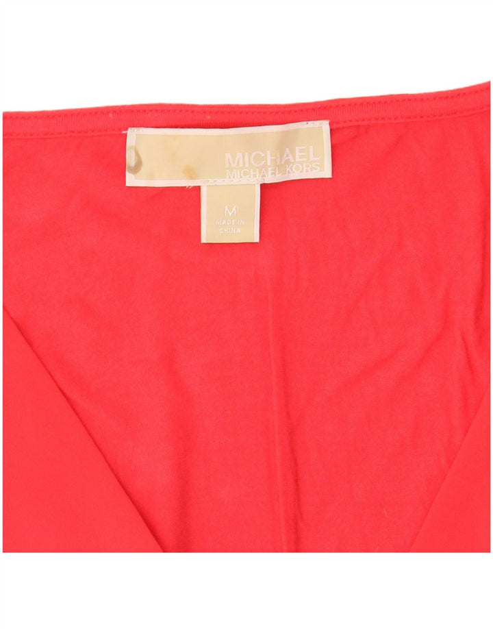 Michael Kors Chaleco para mujer Top UK 14 Medio Rojo