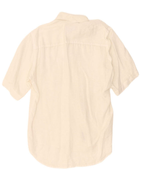 Camisa Marlboro Classics Hombre Manga Corta Medium White