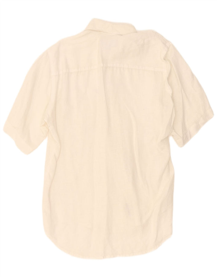 Camisa Marlboro Classics Hombre Manga Corta Medium White
