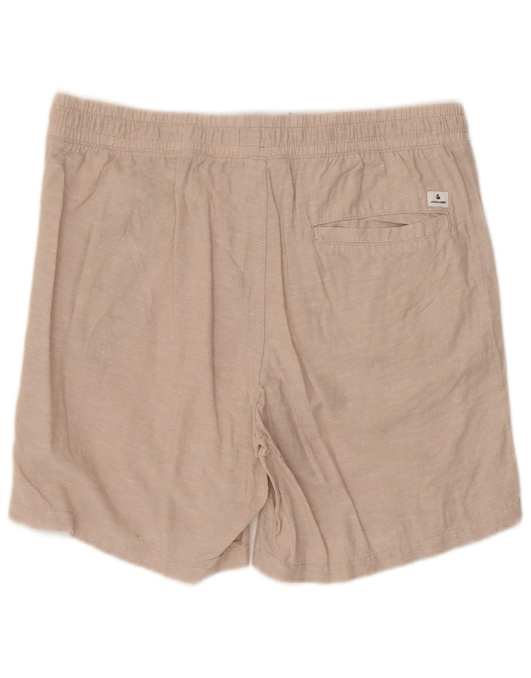 Jack & Jones Mens Chino Shorts Medium W32 Algodón Gris