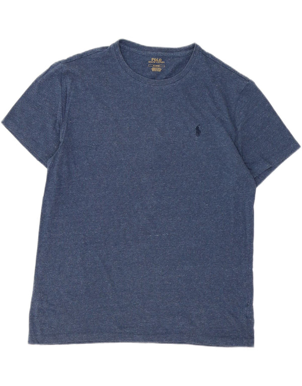 POLO RALPH LAUREN Camiseta Hombre Top Medio Azul Marino Algodón