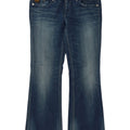 Vaqueros Acampanados G-Star Mujer W33 L32 Algodón Azul