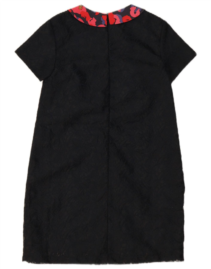 Catimini Vestido Básico Niña 11-12 Años Negro Floral Poliéster