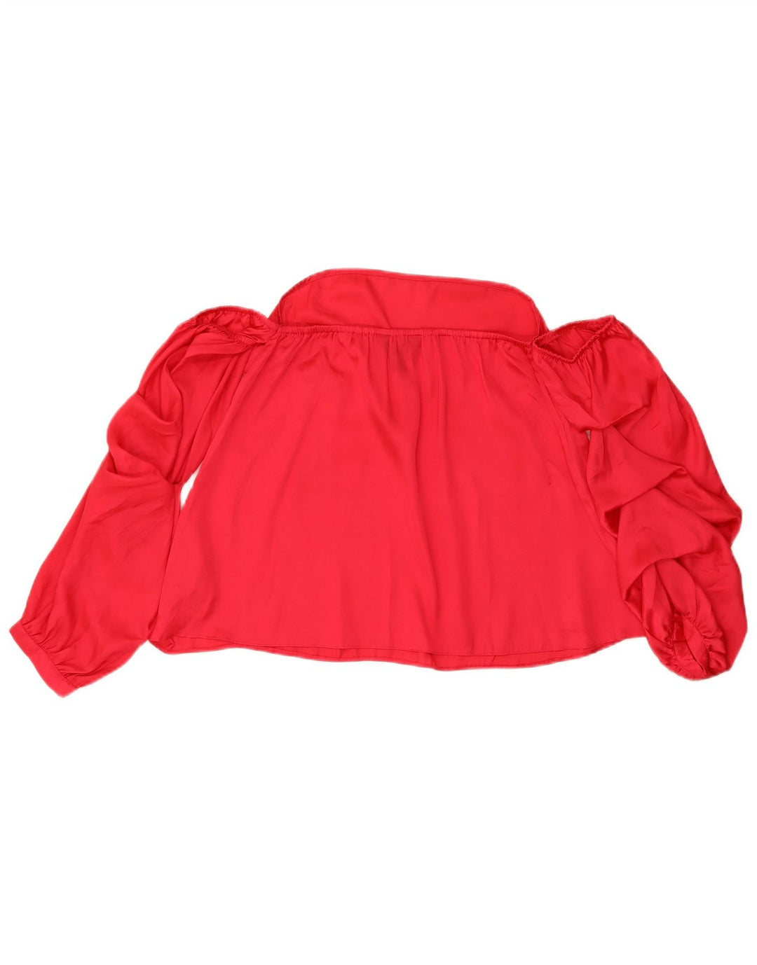 Top con hombros descubiertos para mujer de Lipsy ES 40 Pequeño Poliéster rojo