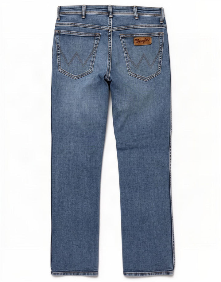 Wrangler Vaqueros Rectos Texas Para Hombre W31 L30 Algodón Azul