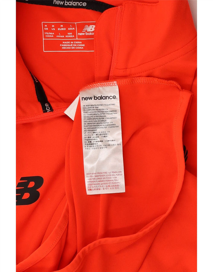 New Balance Hombre Liverpool Graphic Jersey Chándal Top Mediano Naranja