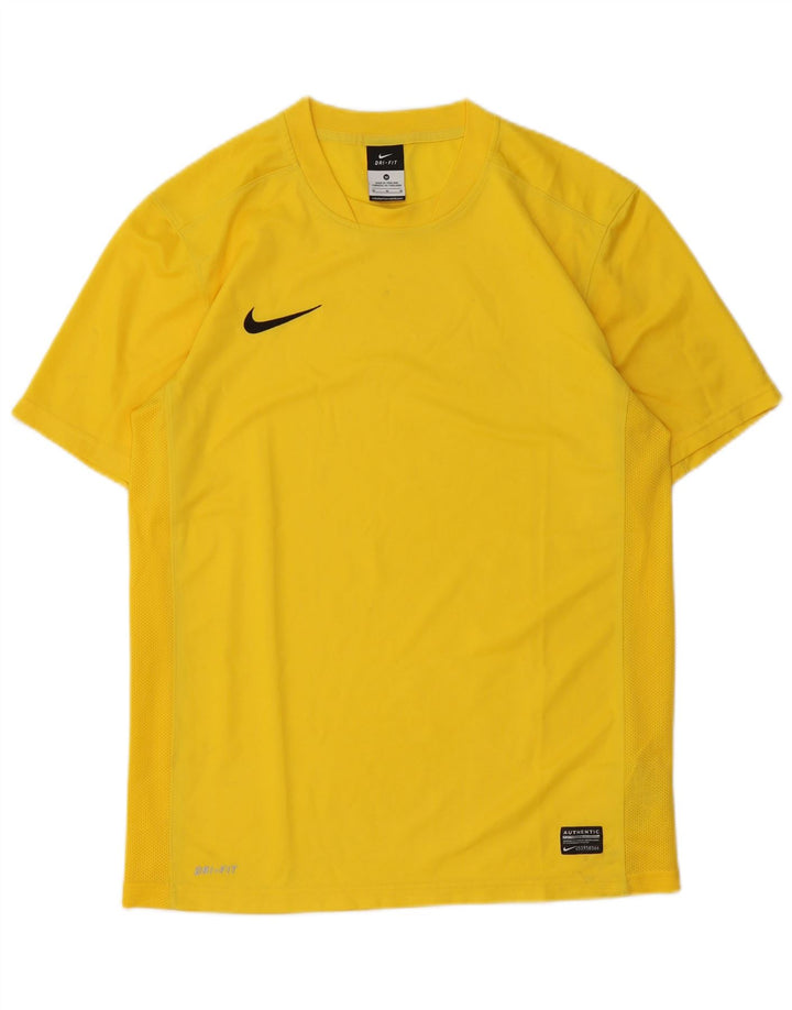 Camiseta Nike Hombre Dri Fit Top Poliéster Amarillo Mediano