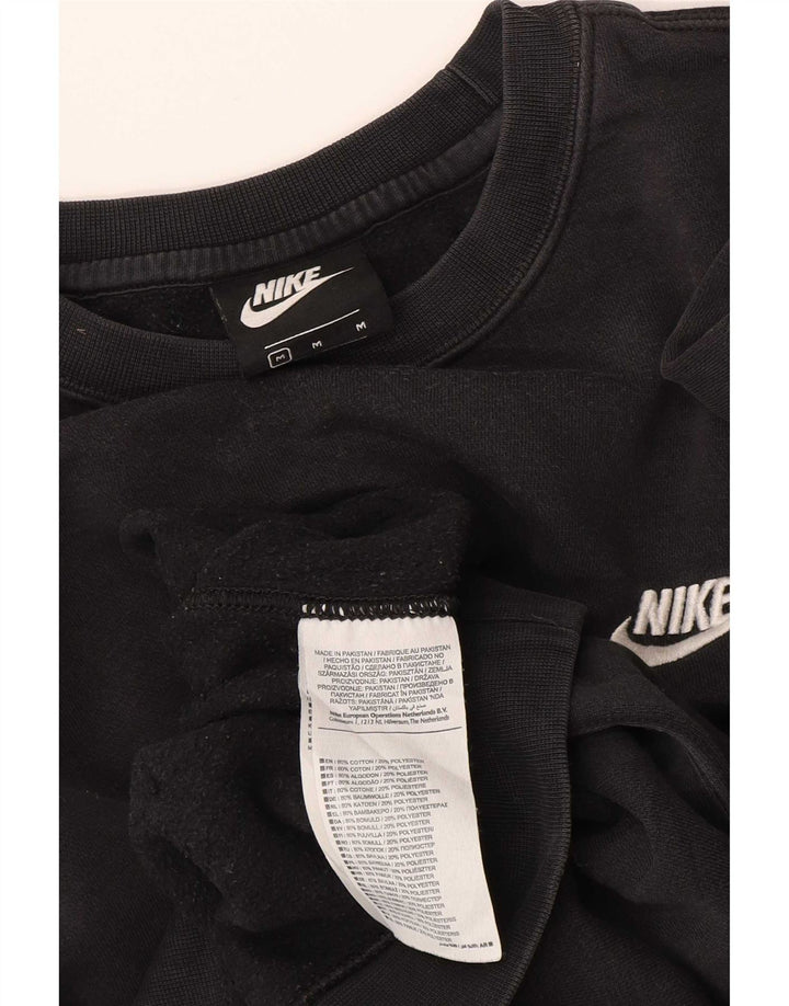 Nike Hombre Sudadera Jumper Medium Negro Algodón