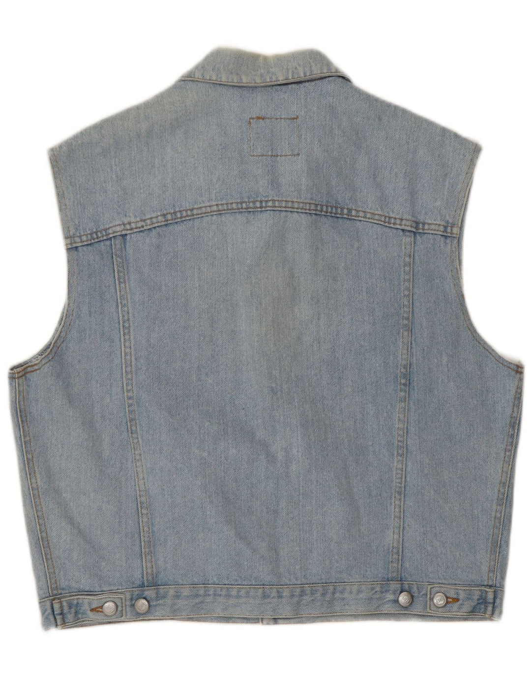 Rifle Chaleco vaquero para hombre UK 38 Algodón azul medio