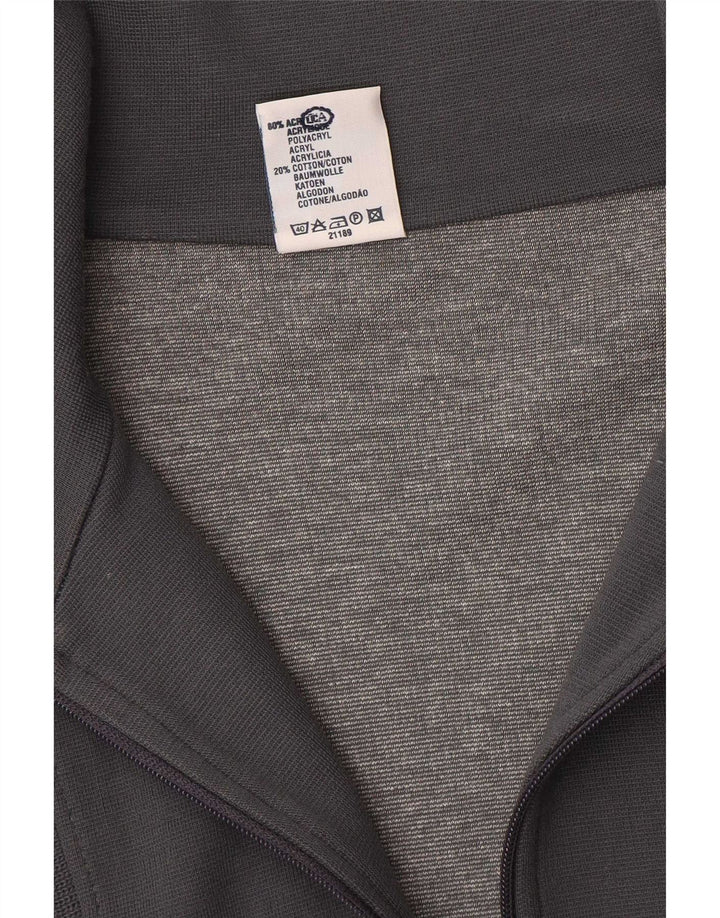 Rodeo Suéter tipo cárdigan para hombre 2XL Gris Fair Isle Acrílico