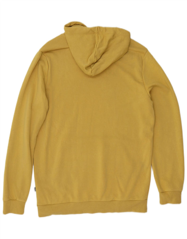 Puma Hombre Sudadera Con Capucha Jumper Small Amarillo Algodón