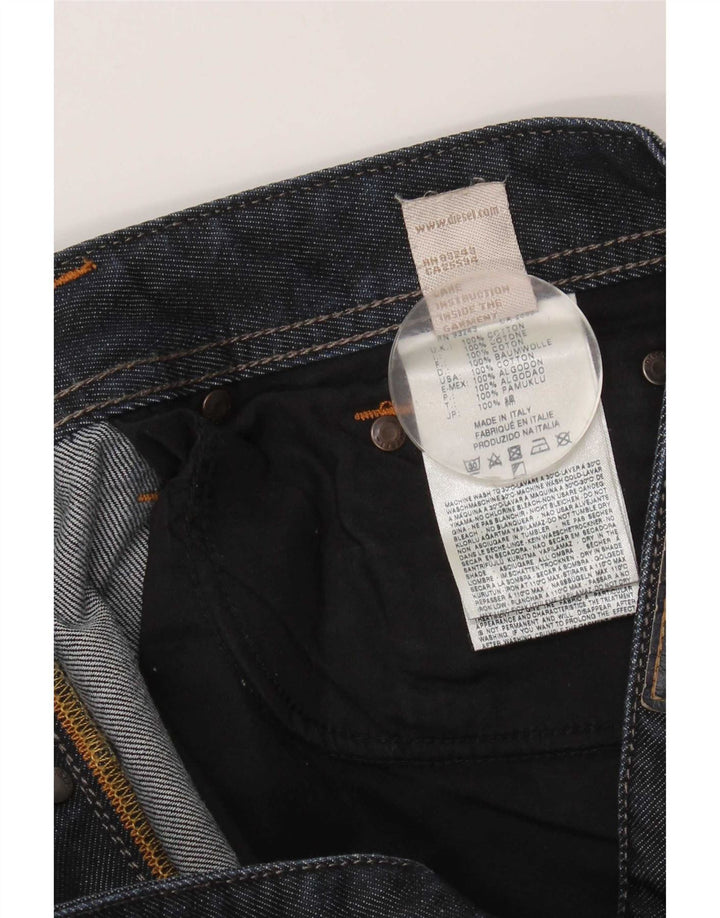Diesel Vaqueros Rectos Para Hombre W32 L27 Algodón Azul Marino