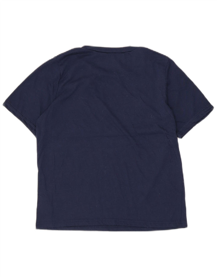 Calvin Klein Camiseta gráfica para niño 14-15 años XL Azul marino Poliéster