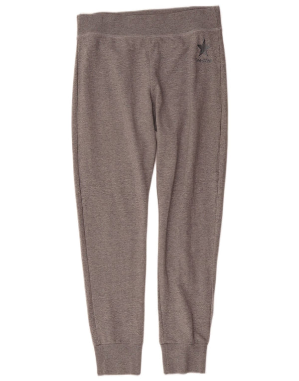 Converse Pantalones de chándal para mujer Joggers UK 12 Algodón moteado gris medio