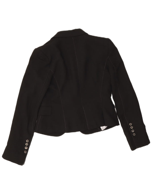 Zara Chaqueta Blazer De 1 Botón para Mujer EU 38 Small Black